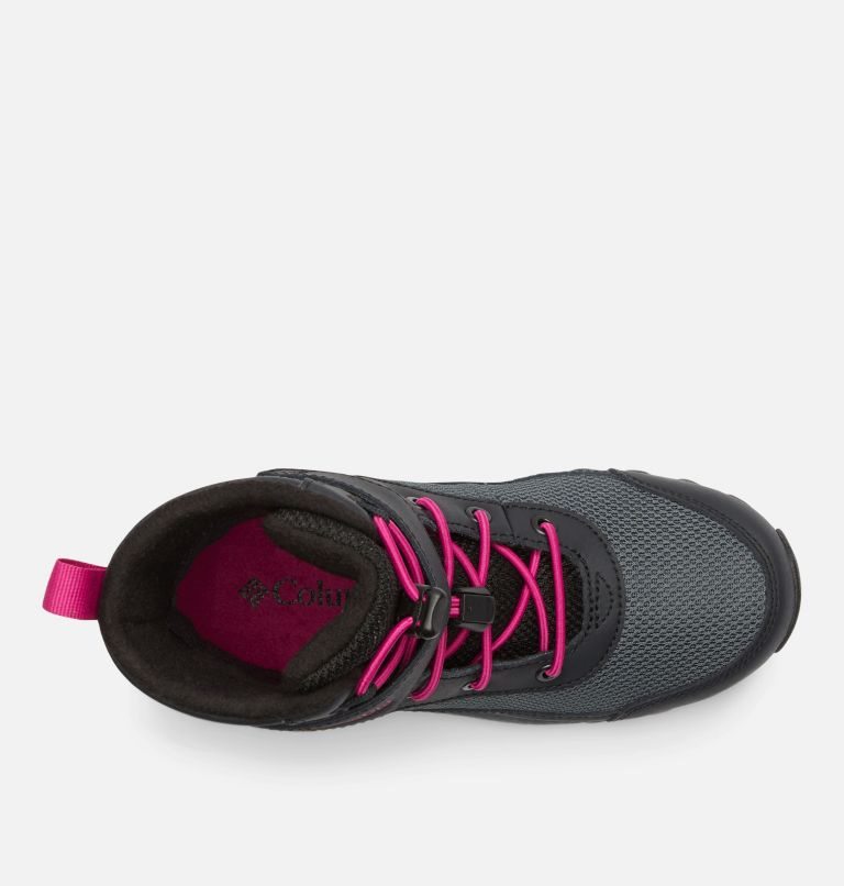 Kids' Columbia Hyper-Boreal Omni-Heat Waterproof Boots Black | CA-F851C