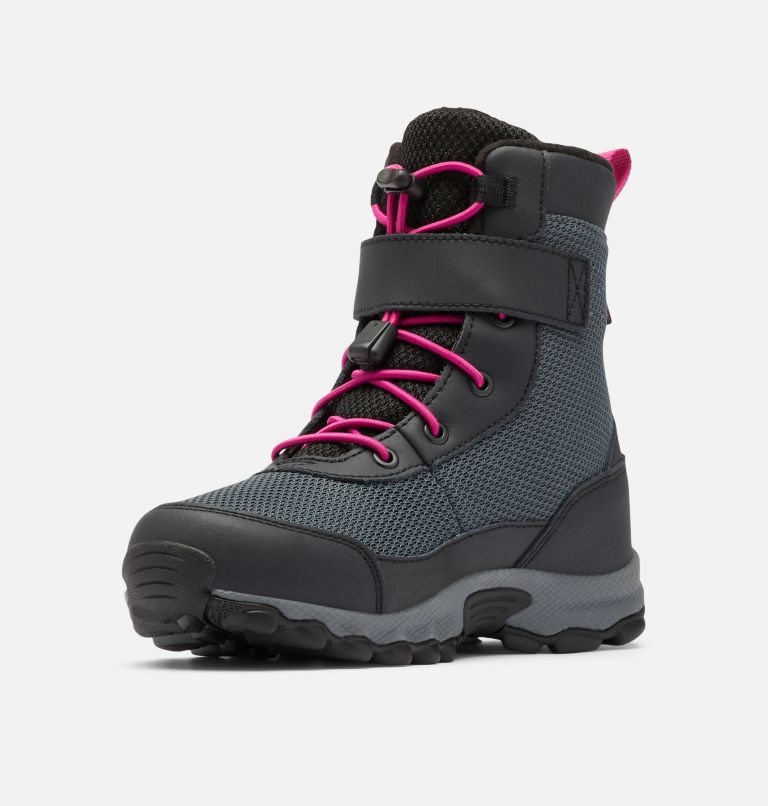 Kids' Columbia Hyper-Boreal Omni-Heat Waterproof Boots Black | CA-F851C