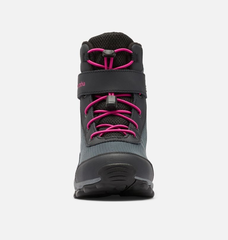 Kids' Columbia Hyper-Boreal Omni-Heat Waterproof Boots Black | CA-F851C