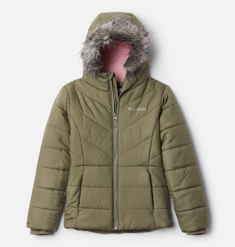 Kids\' Columbia Katelyn Crest Jackets Olive | CA-YLA34