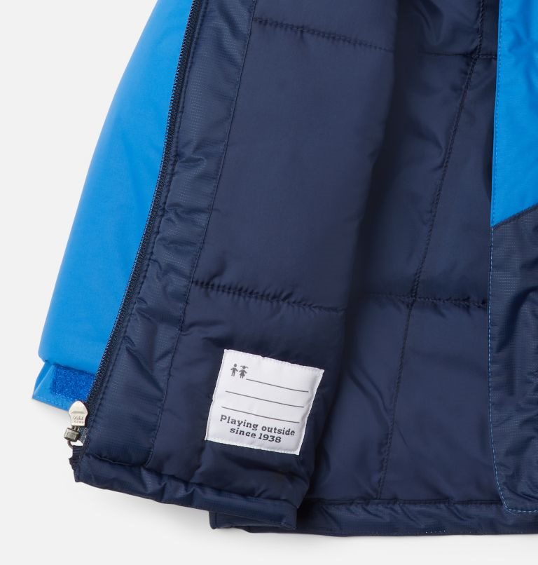 Kids' Columbia Lightning Lift Jackets Blue | CA-D4CLA