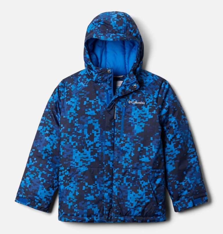 Kids\' Columbia Lightning Lift Jackets Blue | CA-T4536