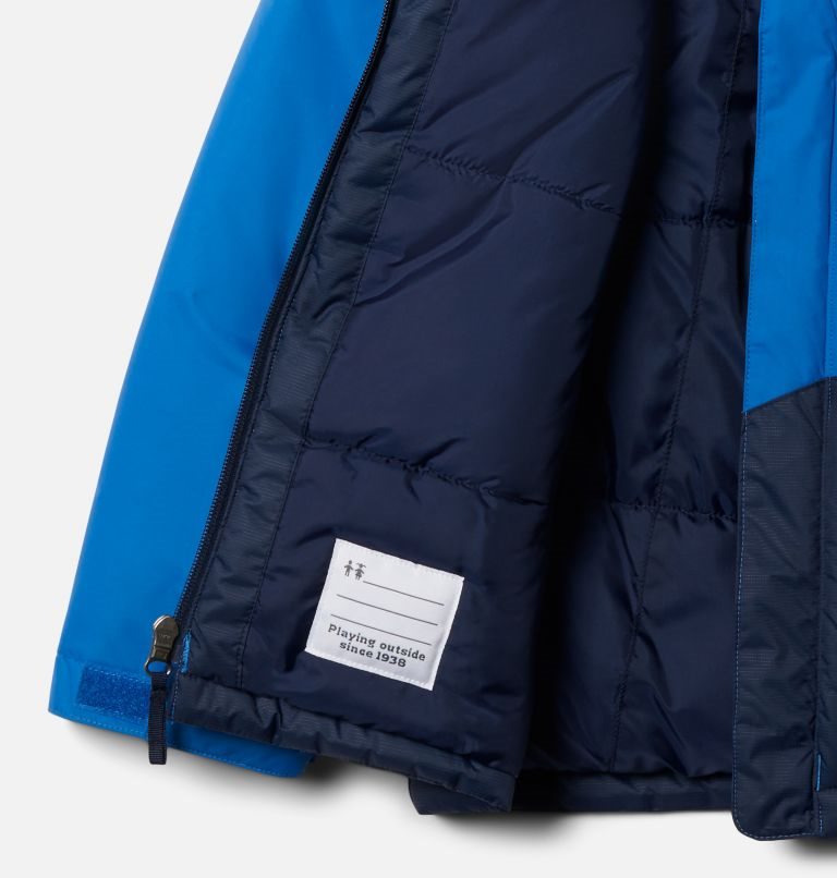 Kids' Columbia Lightning Lift Jackets Blue | CA-ZA40C