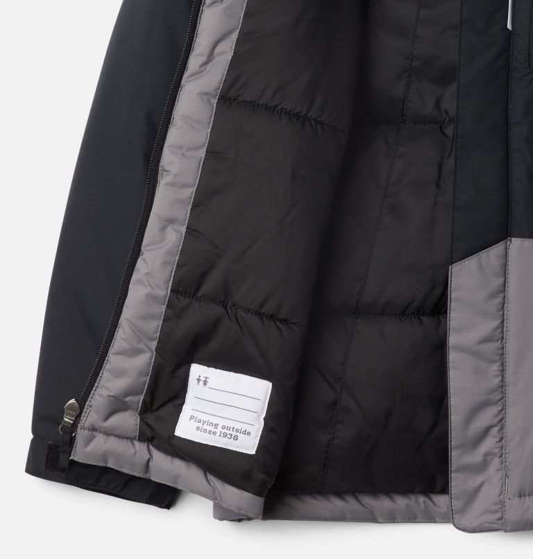 Kids' Columbia Lightning Lift Jackets Grey / Black | CA-FC650