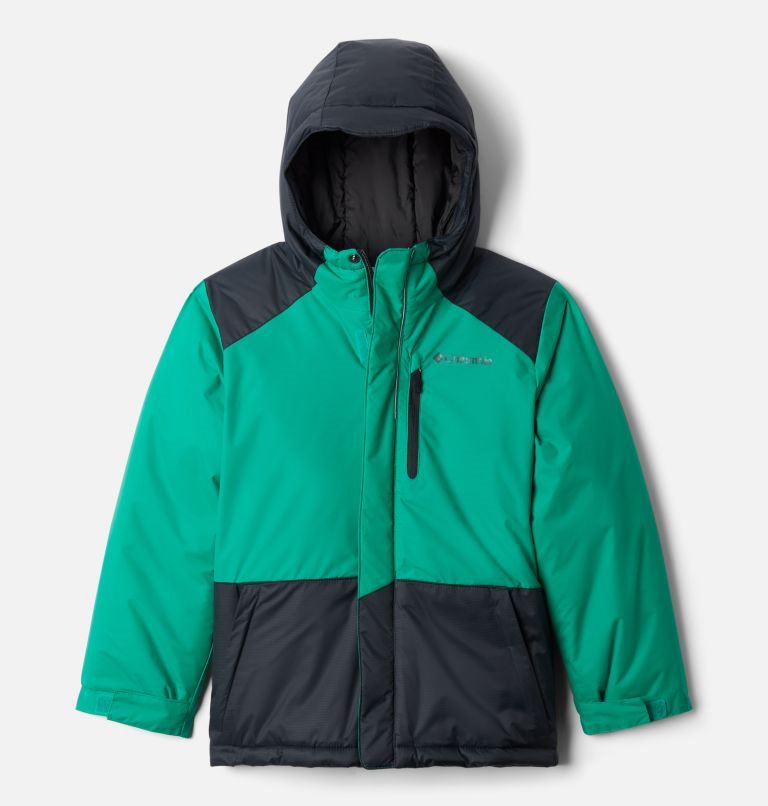 Kids\' Columbia Lightning Lift Jackets Green / Black | CA-J0A81