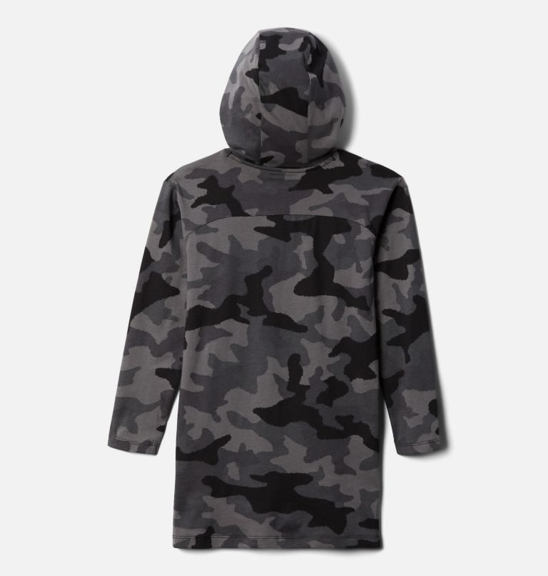 Kids' Columbia Lodge Printed Tunic Hoodie Camo | CA-P34L5