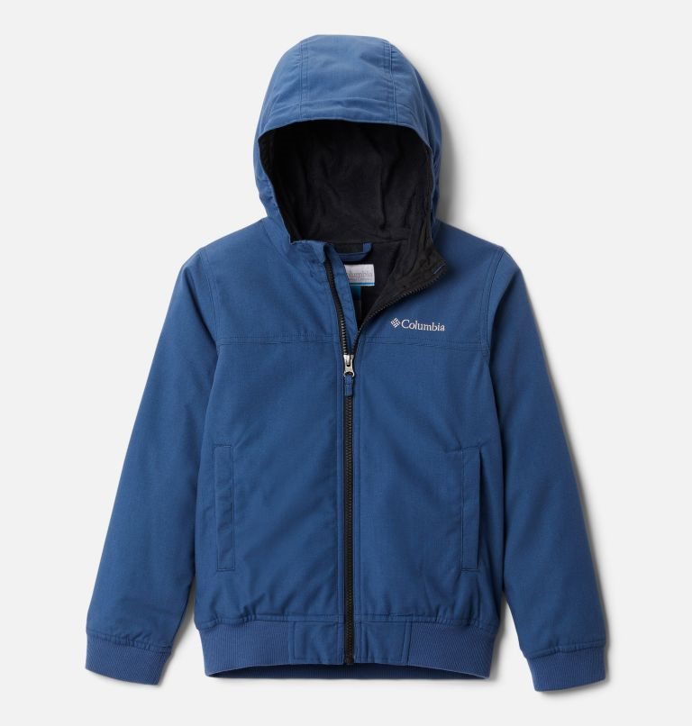 Kids\' Columbia Loma Vista Hooded Jackets Blue | CA-W8430