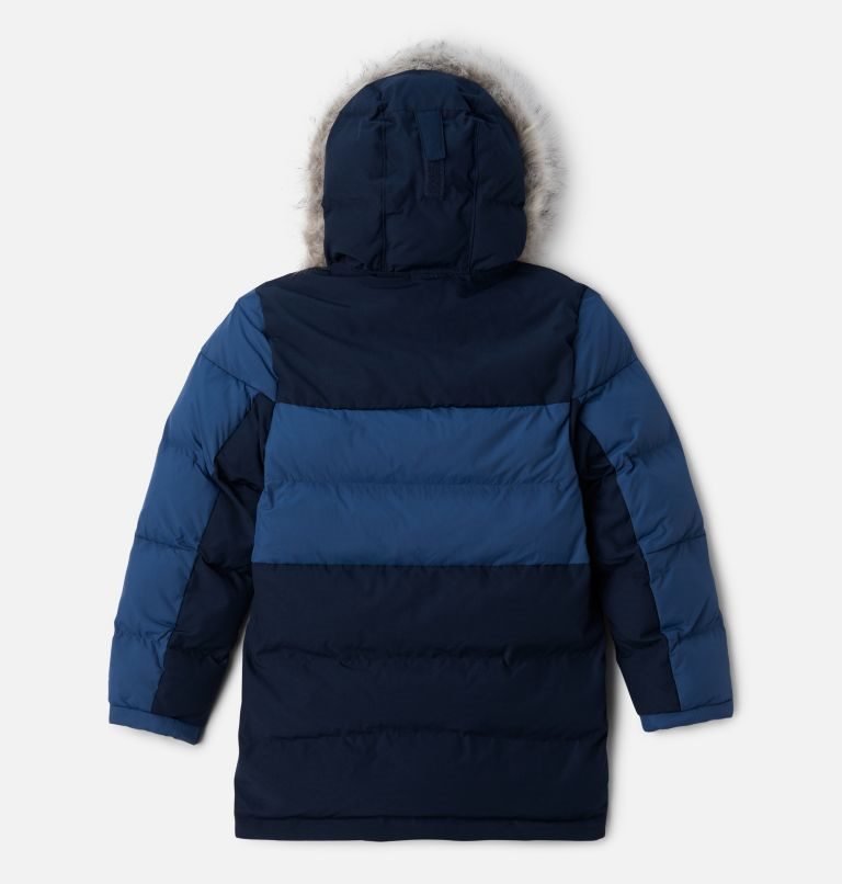 Kids' Columbia Marquam Peak Fusion Omni-Heat Infinity Insulated Jackets Navy | CA-BC8L5