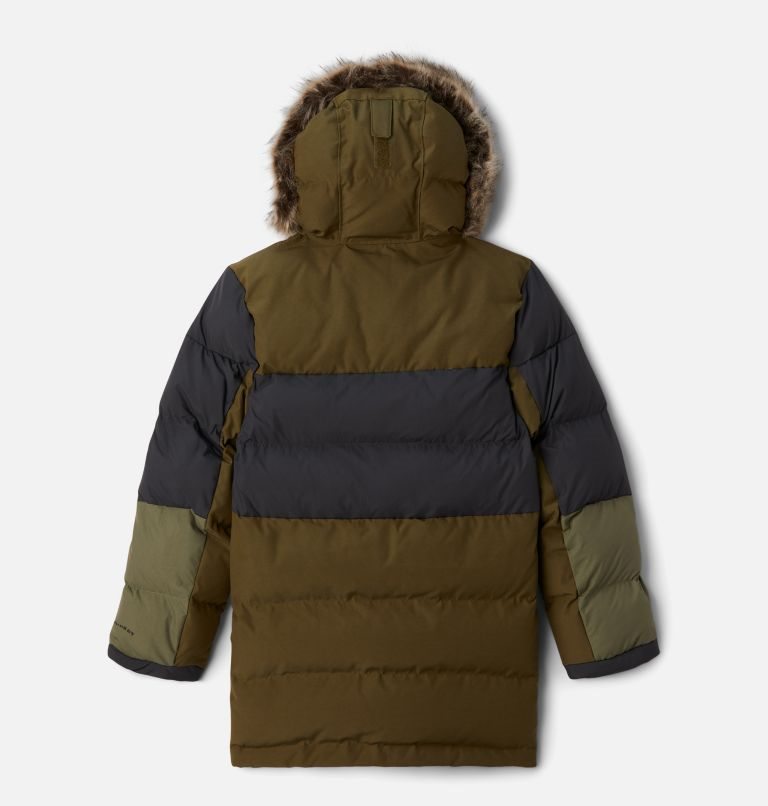 Kids' Columbia Marquam Peak Fusion Omni-Heat Infinity Insulated Jackets Olive | CA-ML150
