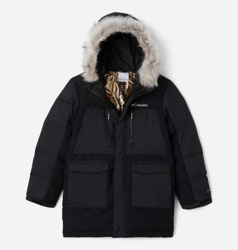 Kids\' Columbia Marquam Peak Fusion Omni-Heat Infinity Insulated Jackets Black | CA-UL031