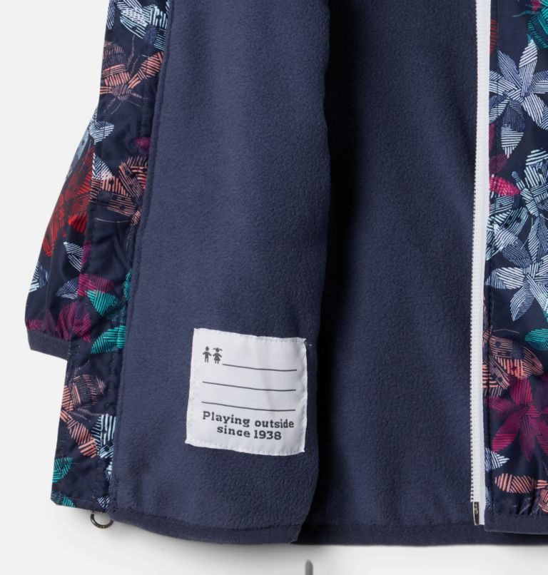 Kids' Columbia Mini Pixel Grabber II Wind Jackets Flower | CA-Q3LC1