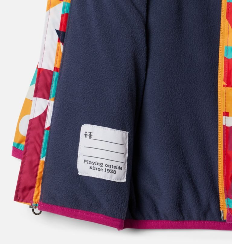 Kids' Columbia Mini Pixel Grabber II Wind Jackets Multicolor | CA-VA65L