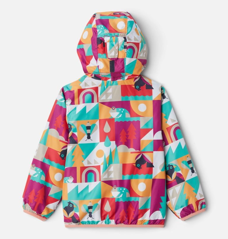Kids' Columbia Mini Pixel Grabber II Wind Jackets Multicolor | CA-W8435