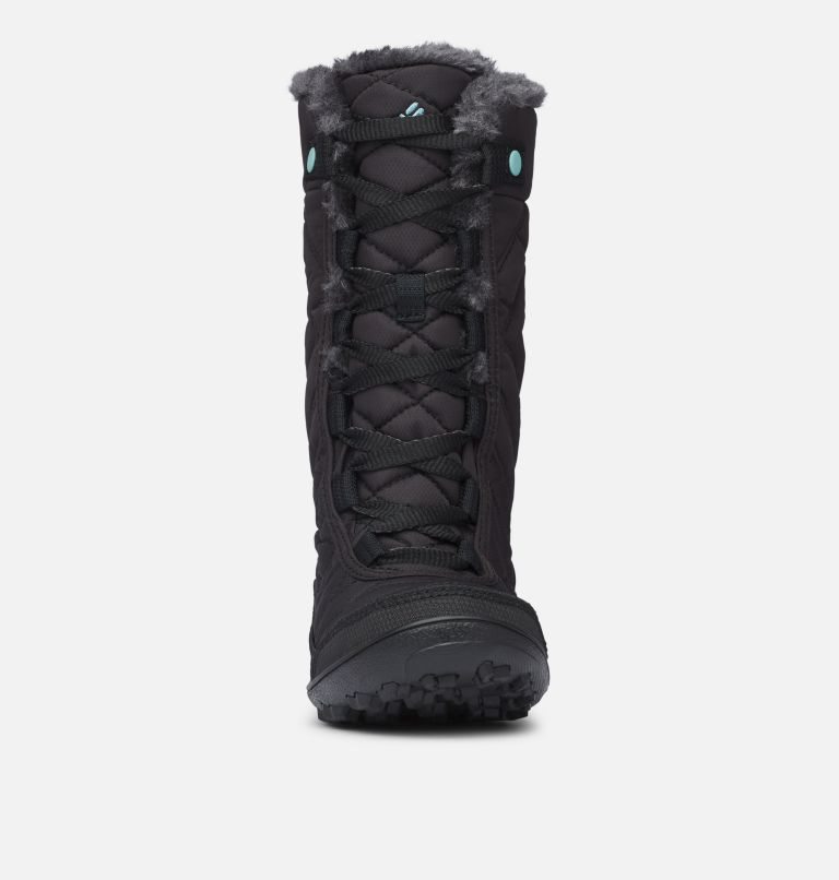 Kids' Columbia Minx Mid III Waterproof Omni-Heat Boots Black | CA-NC645