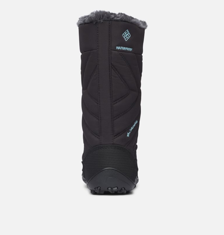 Kids' Columbia Minx Mid III Waterproof Omni-Heat Boots Black | CA-NC645