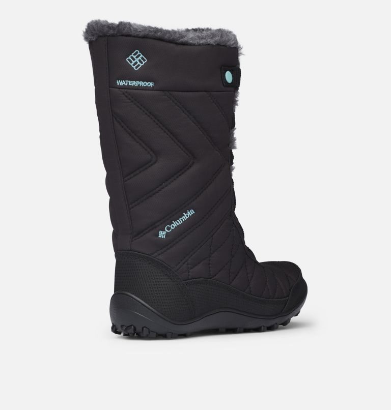 Kids' Columbia Minx Mid III Waterproof Omni-Heat Boots Black | CA-NC645