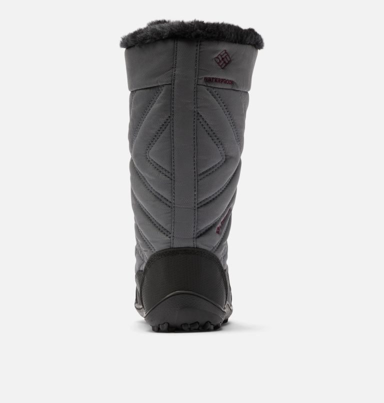 Kids' Columbia Minx Mid III Waterproof Omni-Heat Boots Grey | CA-P653C