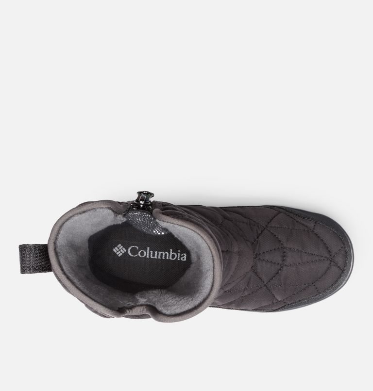 Kids' Columbia Minx Slip III Boots Black | CA-L0165