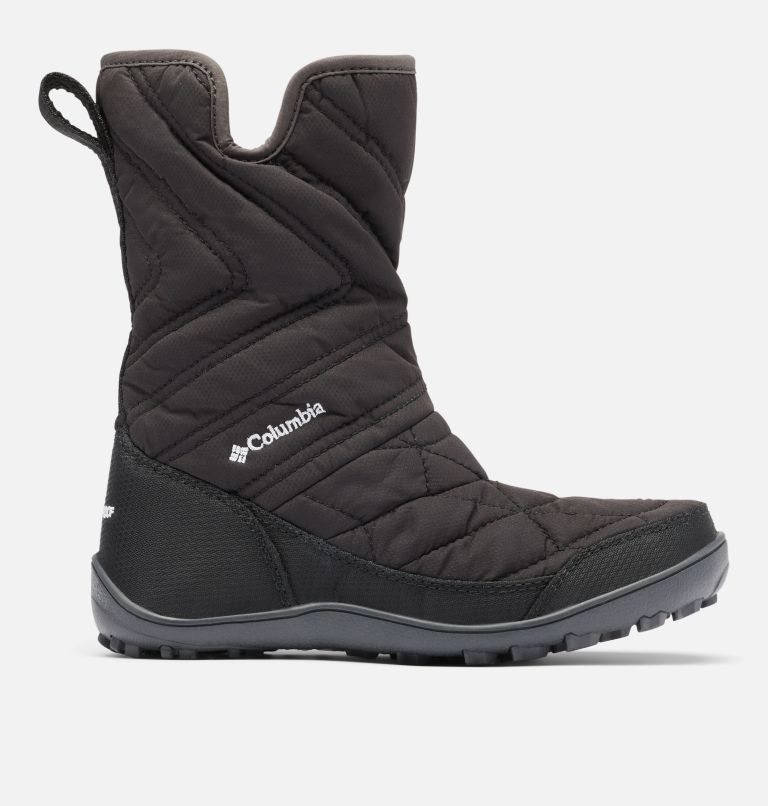 Kids\' Columbia Minx Slip III Boots Black | CA-L0165