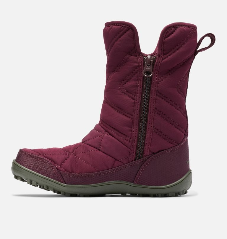 Kids' Columbia Minx Slip III Boots Fuchsia | CA-O165L