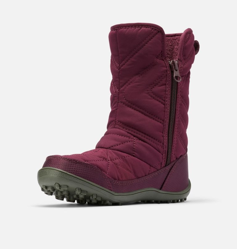 Kids' Columbia Minx Slip III Boots Fuchsia | CA-O165L