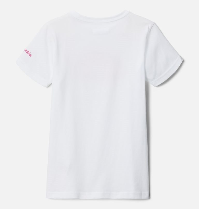 Kids' Columbia Mission Lake Short Sleeve Graphic T Shirts White | CA-CCA50