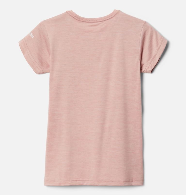 Kids' Columbia Mission Peak Short Sleeve Graphic T Shirts Pink | CA-MC4L3