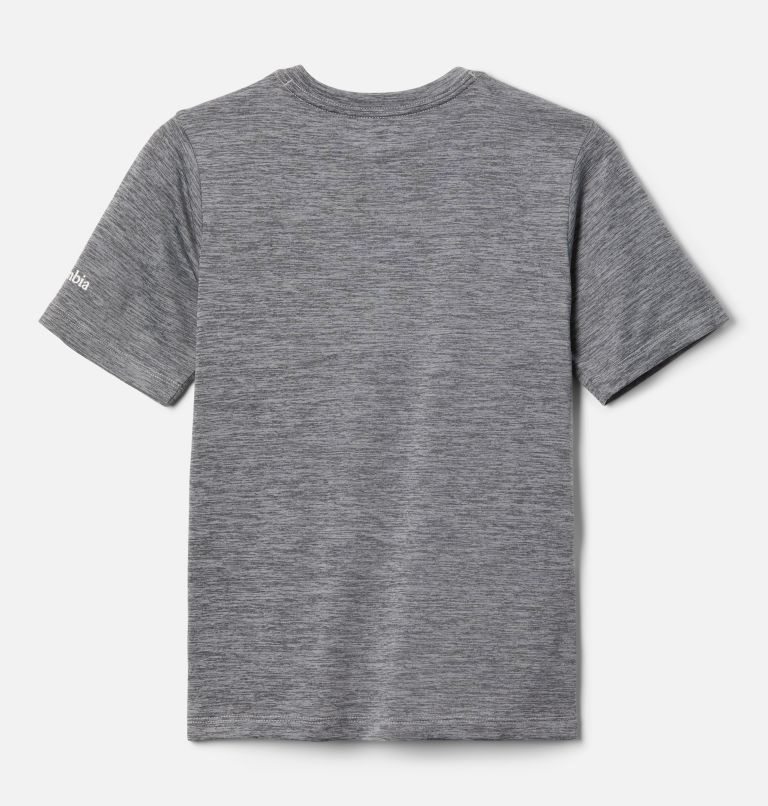 Kids' Columbia Mount Echo Short Sleeve Graphic T Shirts Grey | CA-H6038
