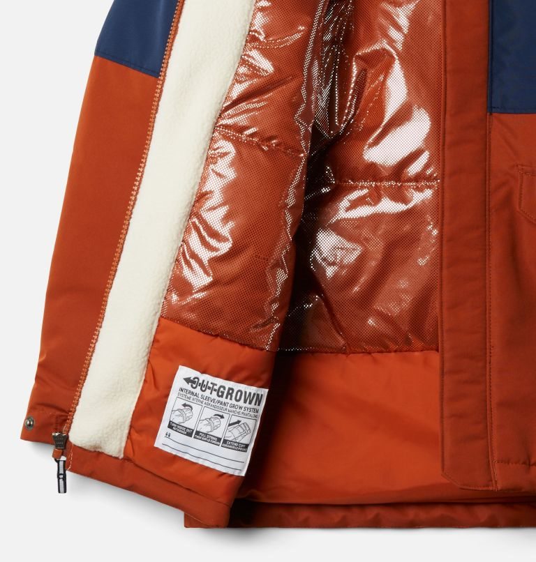 Kids' Columbia Nordic Strider Jackets Navy / Brown | CA-DA683