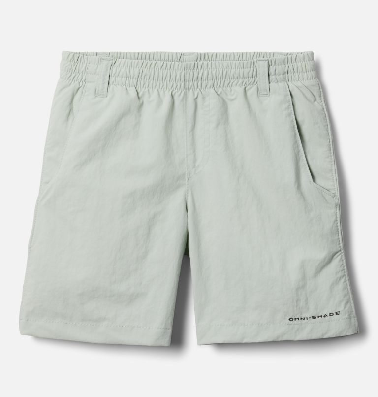 Kids\' Columbia PFG Backcast Shorts Mint | CA-W5CA8