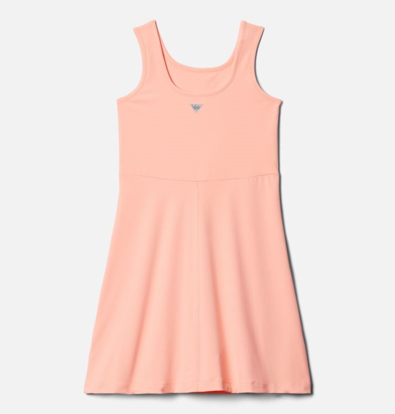 Kids' Columbia PFG Freezer II Dress Pink | CA-K3A80