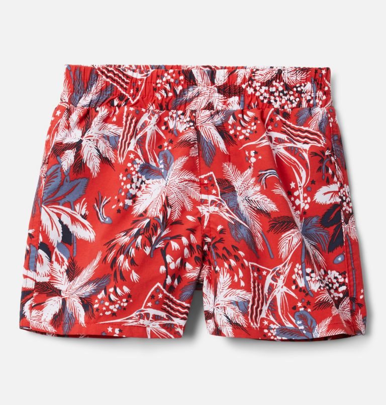 Kids\' Columbia PFG Super Backcast Shorts Flower | CA-H8516