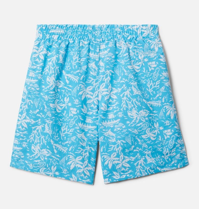Kids' Columbia PFG Super Backcast Shorts Turquoise | CA-PL83C