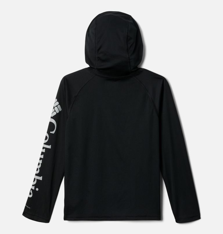 Kids' Columbia PFG Terminal Tackle Hoodie Black | CA-S865L