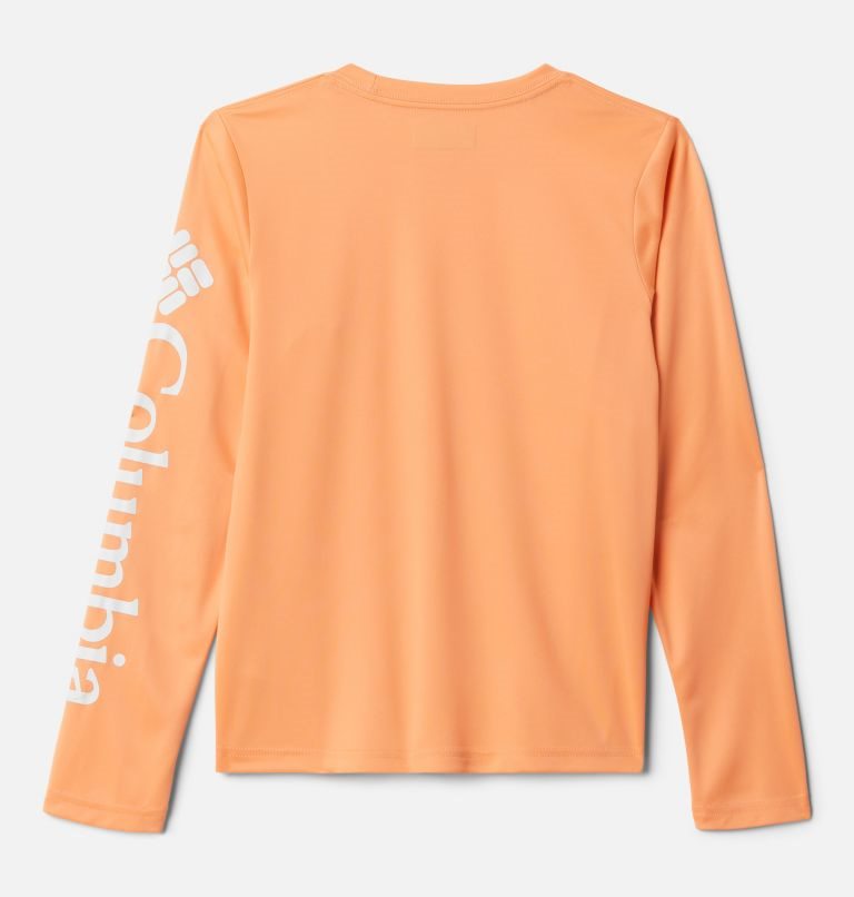 Kids' Columbia PFG Terminal Tackle Long Sleeve Sweatshirts Orange | CA-X43A5