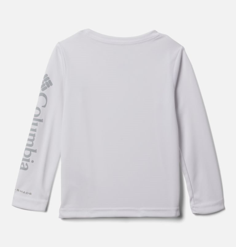 Kids' Columbia PFG Tidal Tee Long Sleeve Sweatshirts Light Grey | CA-VC568