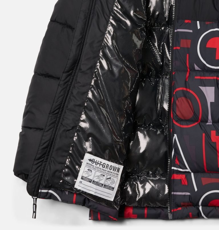 Kids' Columbia Pike Lake Jackets Black | CA-WA31C