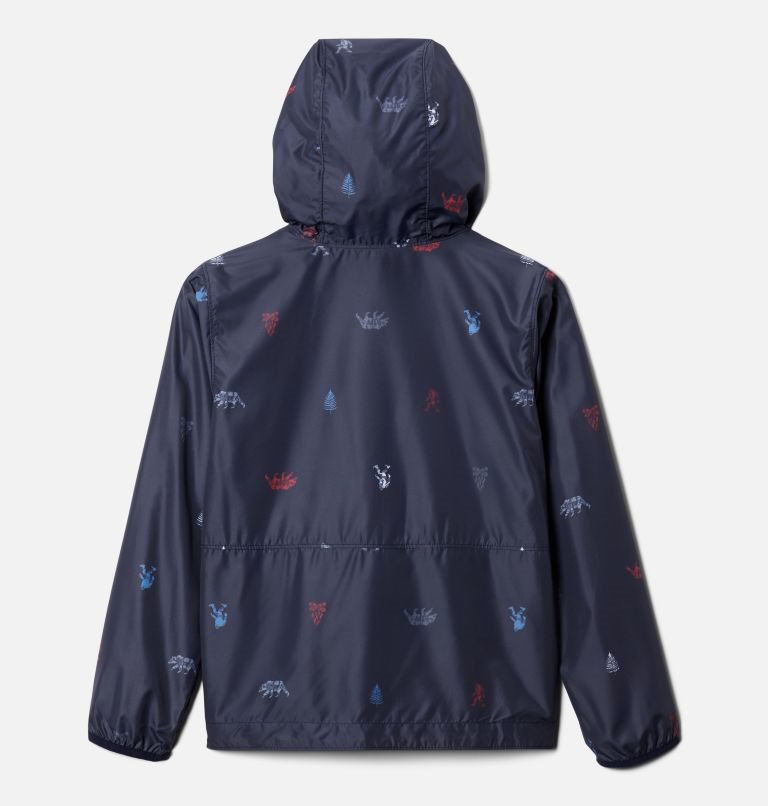 Kids' Columbia Pixel Grabber Reversible Jackets Navy | CA-DA864