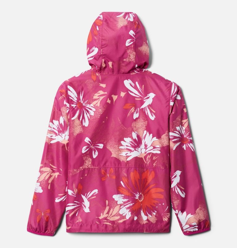Kids' Columbia Pixel Grabber Reversible Jackets Flower | CA-QLA01