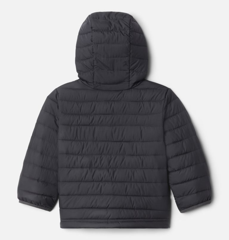 Kids' Columbia Powder Lite Hooded Jackets Black | CA-X845C