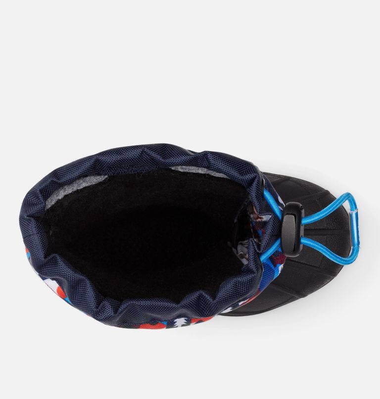 Kids' Columbia Powderbug Plus II Print Snow Boots Multicolor | CA-B1L64