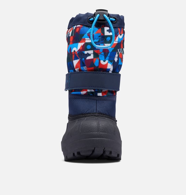 Kids' Columbia Powderbug Plus II Print Snow Boots Multicolor | CA-B1L64