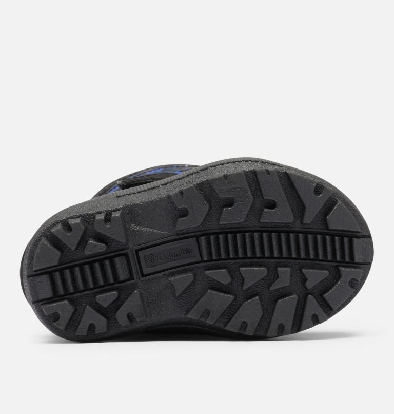Kids' Columbia Powderbug Plus II Print Snow Boots Blue / Black | CA-U6C51