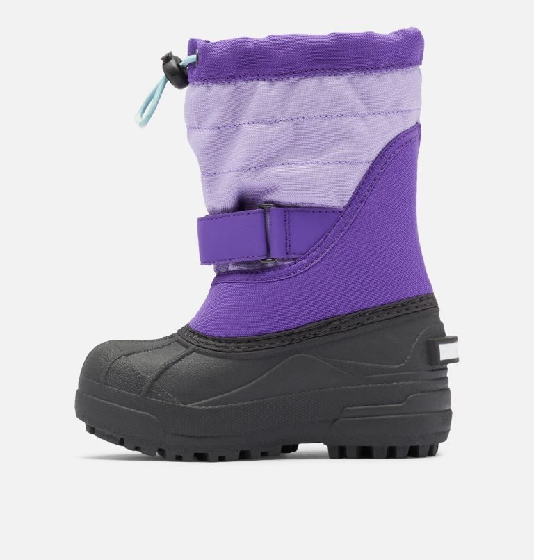 Kids' Columbia Powderbug Plus II Snow Boots Lavender | CA-E3A8L