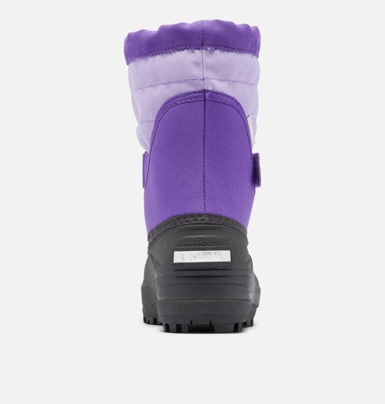 Kids' Columbia Powderbug Plus II Snow Boots Lavender | CA-E3A8L