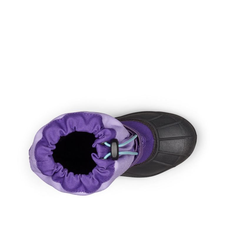 Kids' Columbia Powderbug Plus II Snow Boots Purple | CA-Q4301