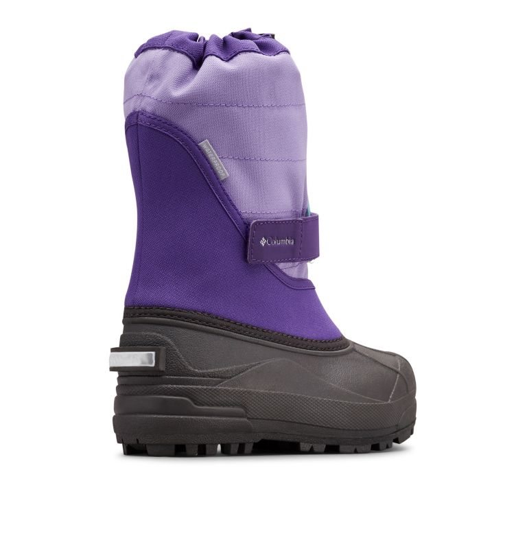 Kids' Columbia Powderbug Plus II Snow Boots Purple | CA-Q4301