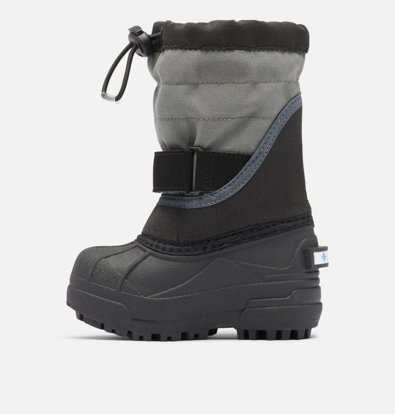Kids' Columbia Powderbug Plus II Snow Boots Black | CA-S6C41