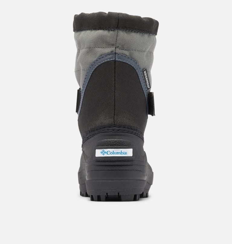 Kids' Columbia Powderbug Plus II Snow Boots Black | CA-S6C41