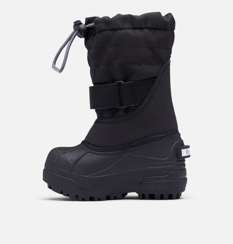 Kids' Columbia Powderbug Plus II Snow Boots Black | CA-T3145